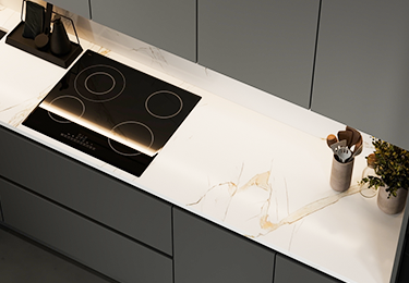 洗面台やキッチン天板のヒビ割れが気になる方のイメージ"